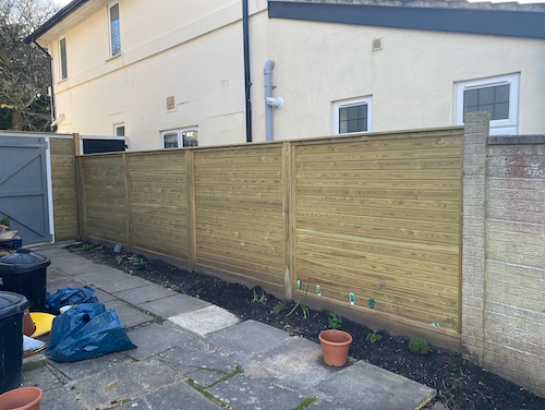 Fence removal and installation