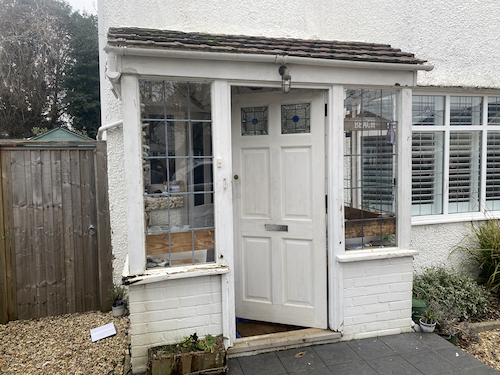 Porch refurbishment