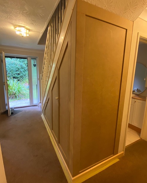 under-stair cupboard