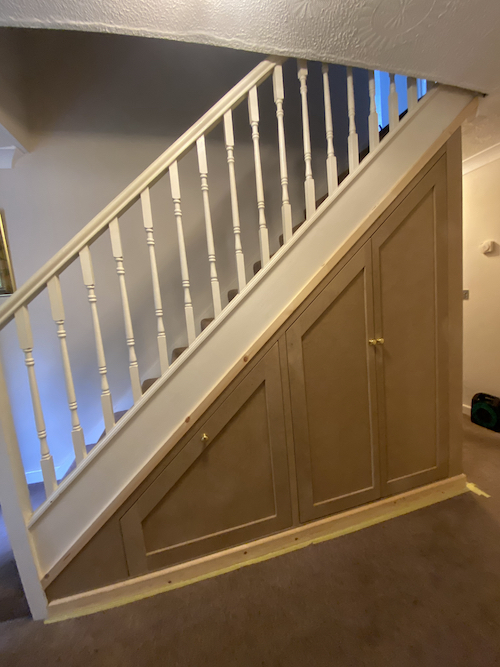 under-stair cupboard