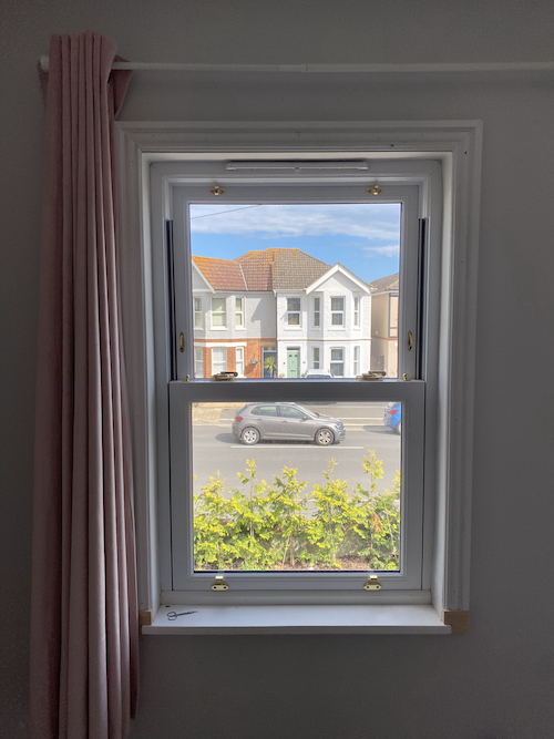 window installation in bedroom